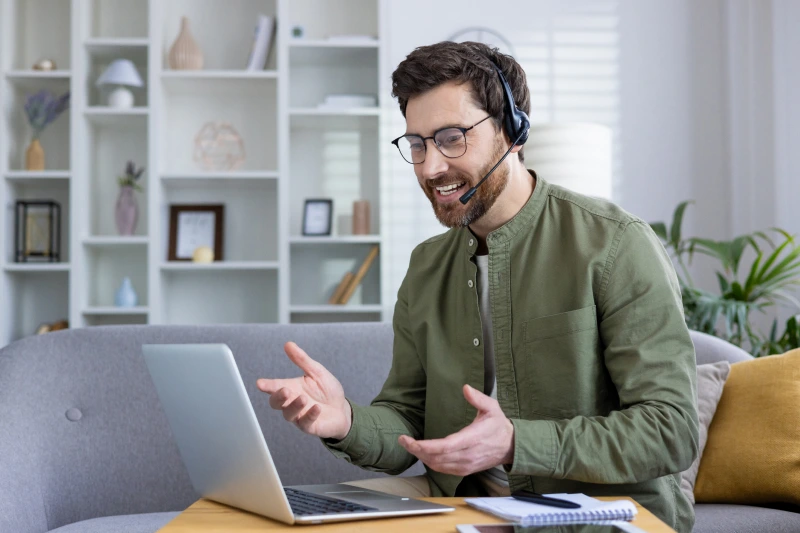 GetFriday virtual assistant using AI tools to support a client
