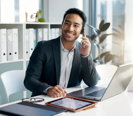 Consulting virtual assistant supporting research and client scheduling