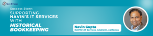 Success Story: Supporting NAVIN’s IT Services with Historical Bookkeeping 